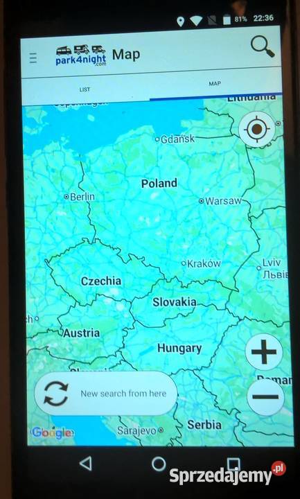 Vasco Traveler Premium 5 Smartfon Turysty małopolskie