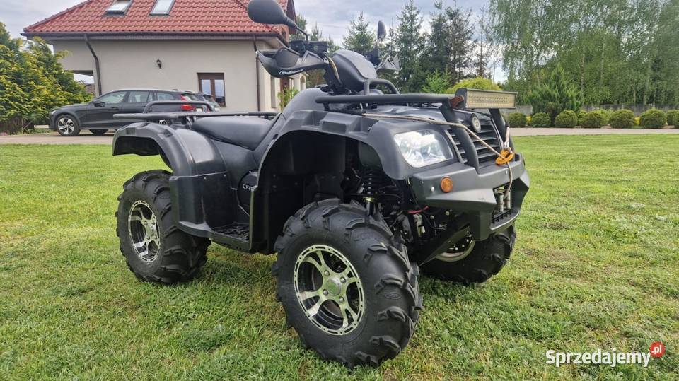 Quad CF MOTO 500 Allroad black edition benzyna Motoryzacja Drezdenko