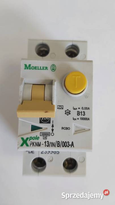 Wyłącznik różnicowonadprądowy PKNM131NB003A 1PN Wyszków