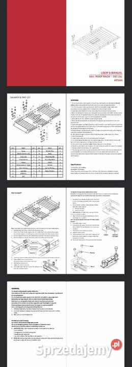 Bagażnik dachowy kosz 162x99x15 68