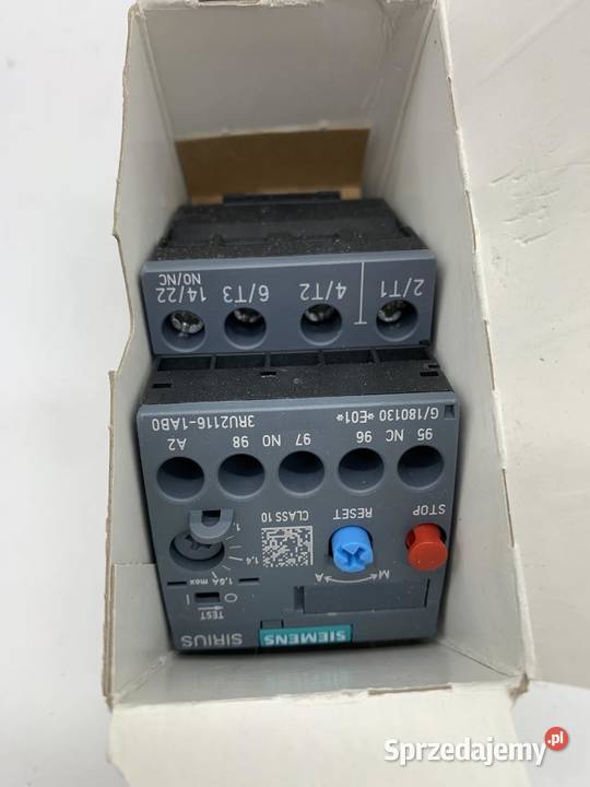 Siemens 3RU21161AB0 Rozłącznik termiczny