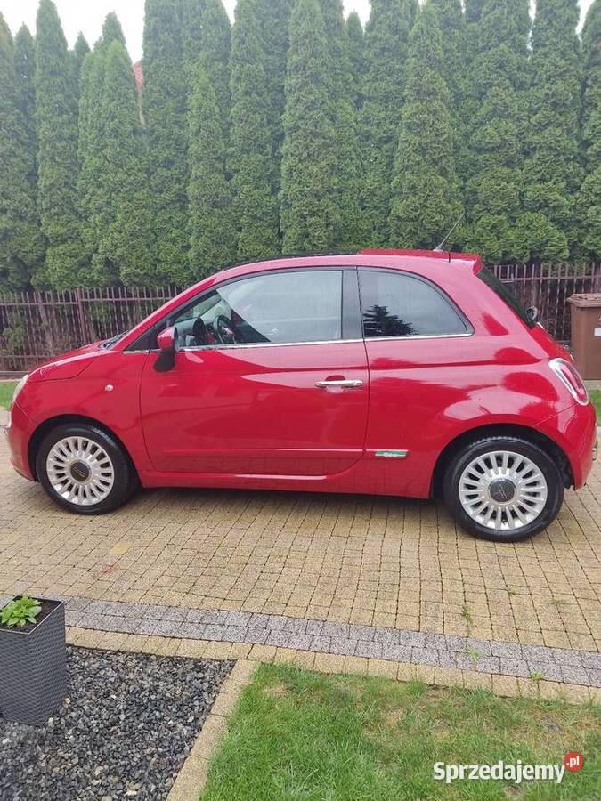 Fiat 500 12 2009 isofix Bełchatów