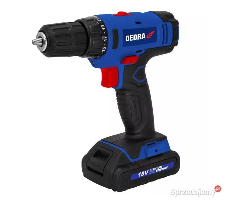 Wiertarkowkrętarka 18V Dedra w walizce Wiertarki i wkrętarki Gdańsk