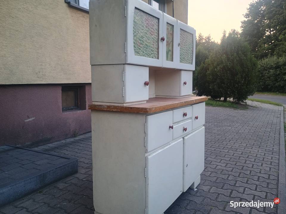 Kredens kuchenny PRL wielkopolskie Konin sprzedam