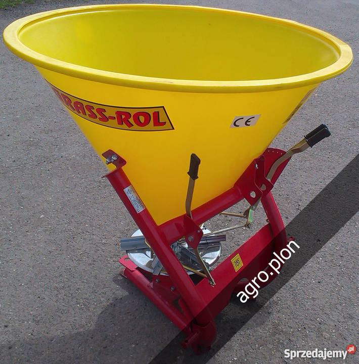 WZMOCNIONY Rozsiewacz do nawozów GRASS ROL Lejek Kraśnik