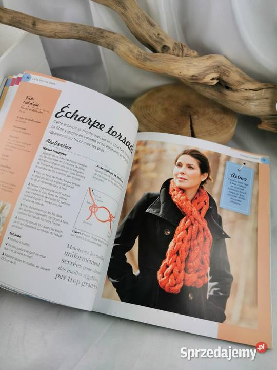 Arm knitting Szydełkowanie na rękach Wiśniowa sprzedam