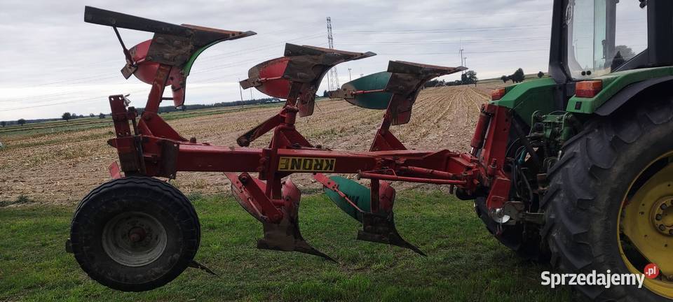 Pług KRONE MUSTANG 3 skibowy obrotowy mazowieckie sprzedam