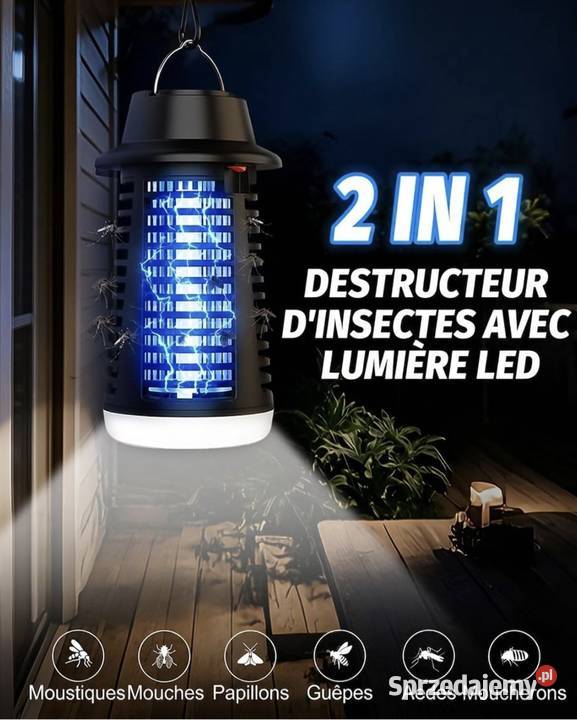 Lampa przeciw komarom Lautlos do wnętrz z Lampy wiszące śląskie Jastrzębie-Zdrój