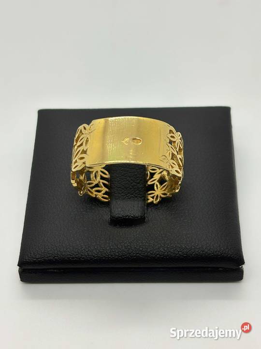 Nowy Złoty pierścionek pr 585 417g Rozmiar 22 złoto warmińsko-mazurskie