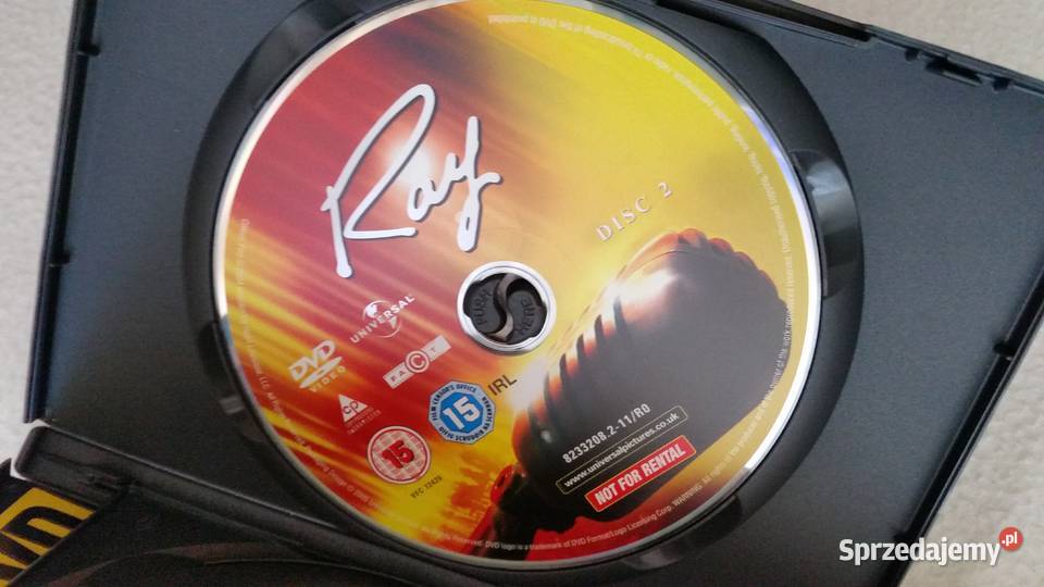 RAY 2 DISC EDITION JAMIE FOXX 2005 UNIVERSA musical lubelskie Puławy