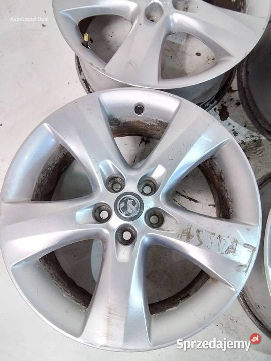 Opel Astra J 2014 FELGI ALUMINIOWE 7JX17 R17 Opole Lubelskie sprzedam
