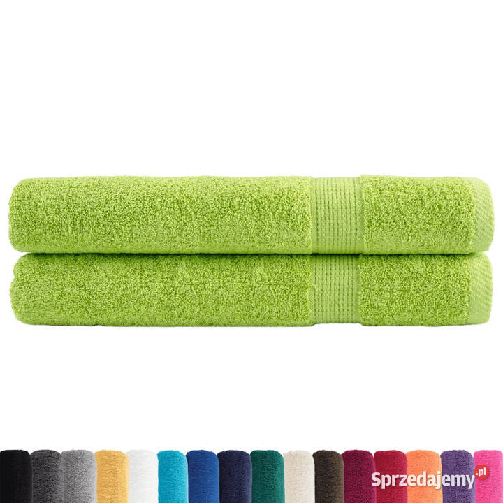 Ręczniki premium SOLUND 2 zielone 100x200 600 g Warszawa