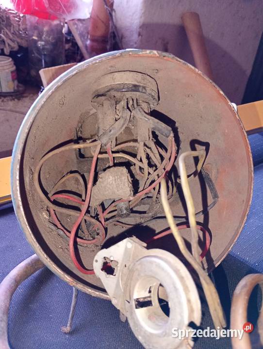 Wsk lampa z małym kominkiem podkarpackie Kańczuga