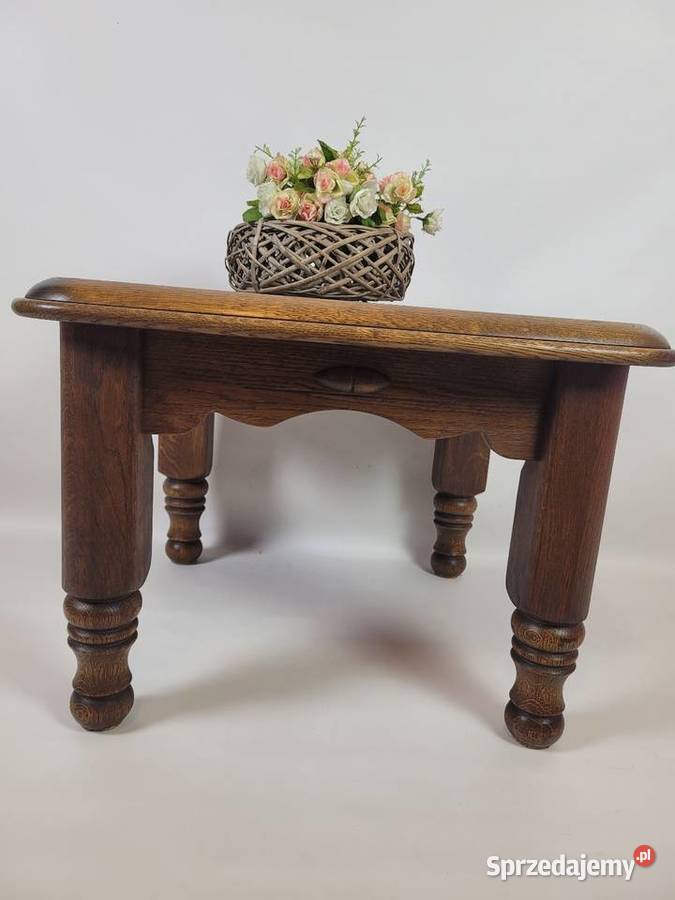 Dębowy stolik kawowy Białogard