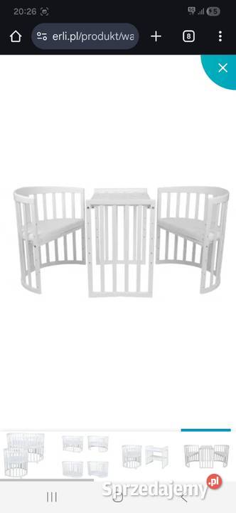 Łóżeczko 7w1 wózek 3w1 wanienka do kąpieli na mazowieckie Płońsk