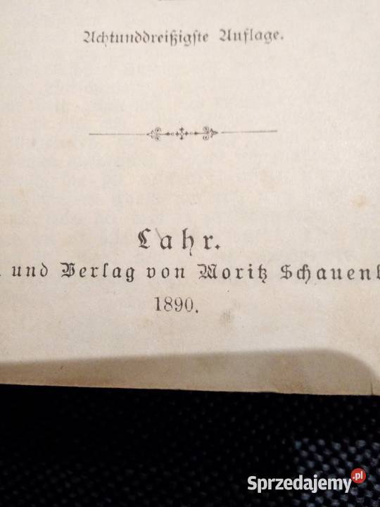 Schauenburgs allgemeines Deutsches Kommersbuch z Antykwariat