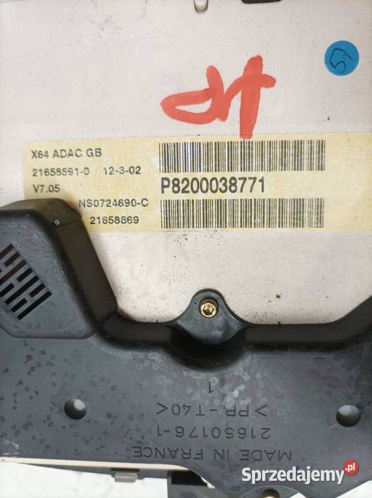 LICZNIK 8200038771 Renault Scenic I 19962003 świętokrzyskie