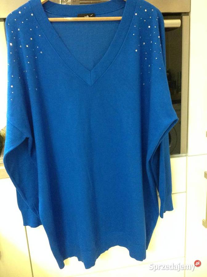 Sweter Damski Tunika WALLIS CURVE 5052 NOWY Wkładane przez głowę  lubuskie Nowa Sól