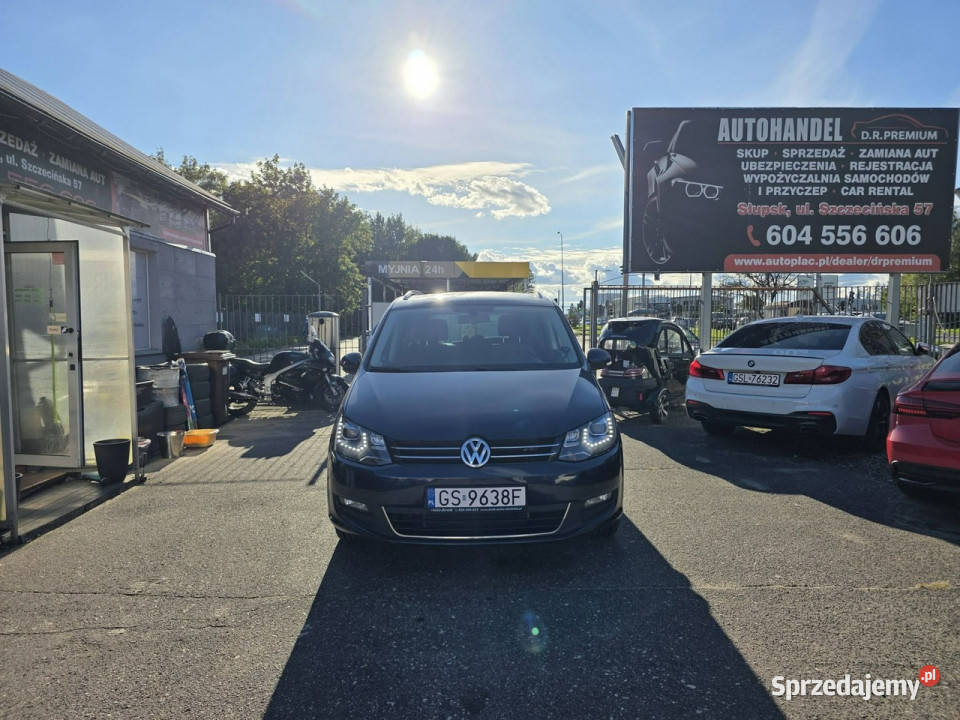 Volkswagen Sharan 20 TDI 140 Assystent czujnik parkowania Słupsk