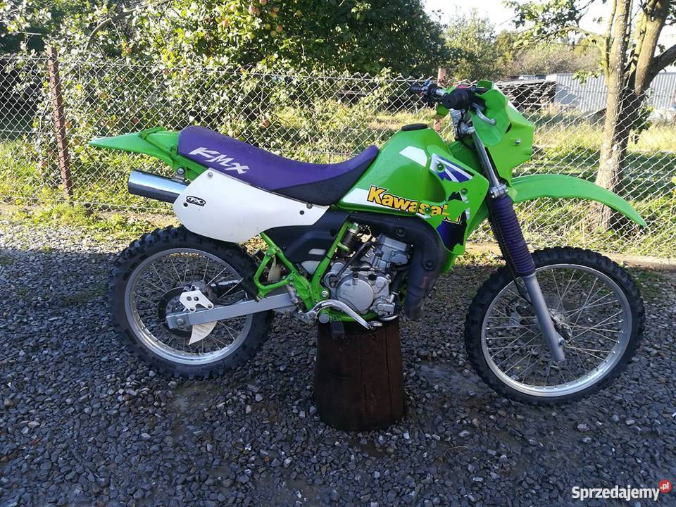 Kawasaki KMX 125 zielony Cieklin