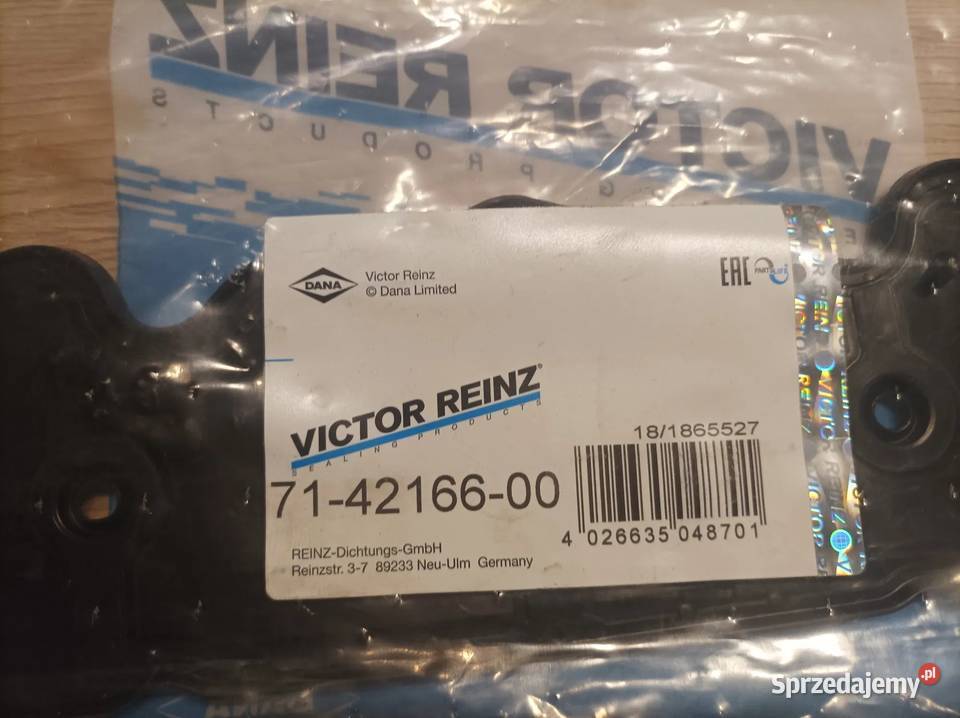 Uszczelka pokrywy zaworów VICTOR REINZ 2 sztuki Toruń