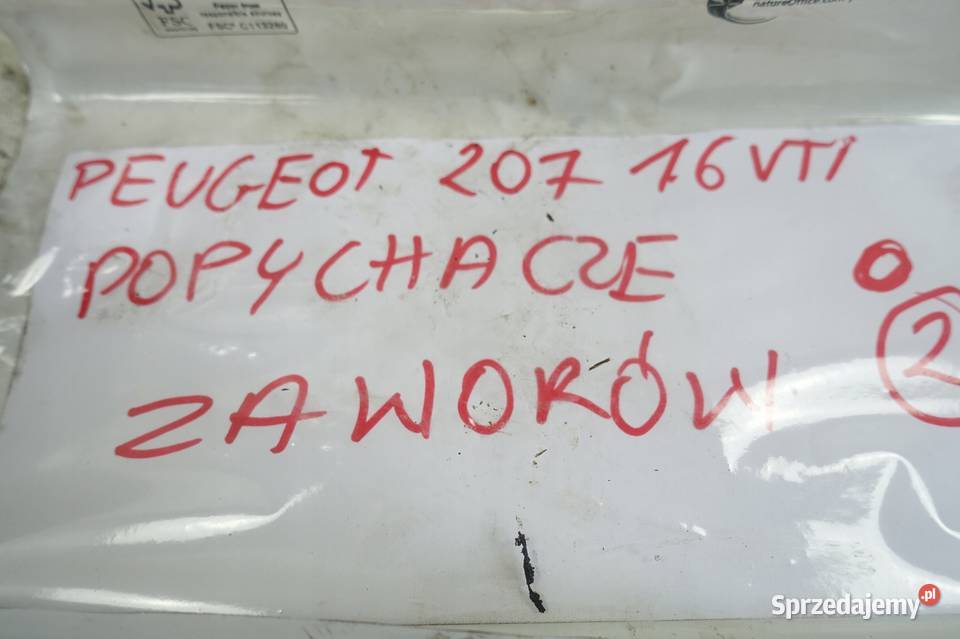 Peugeot 207 16 VTI POPYCHACZE ZAWORÓW zaworowe Chełm
