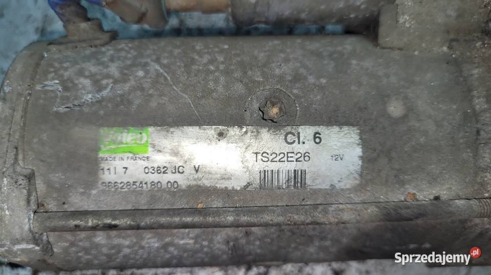 Rozrusznik Citroen C4 osobowe Łagów