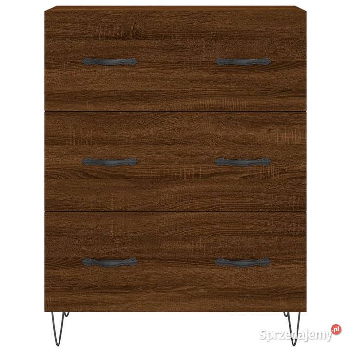 Szafka brązowy dąb 695x34x90 materiał Warszawa