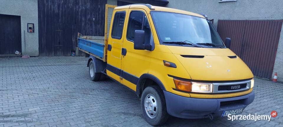 IVECO DAILY 28 Wywrotka Dubel kabina 7 miejsc pełny VAT Pyrzowice sprzedam