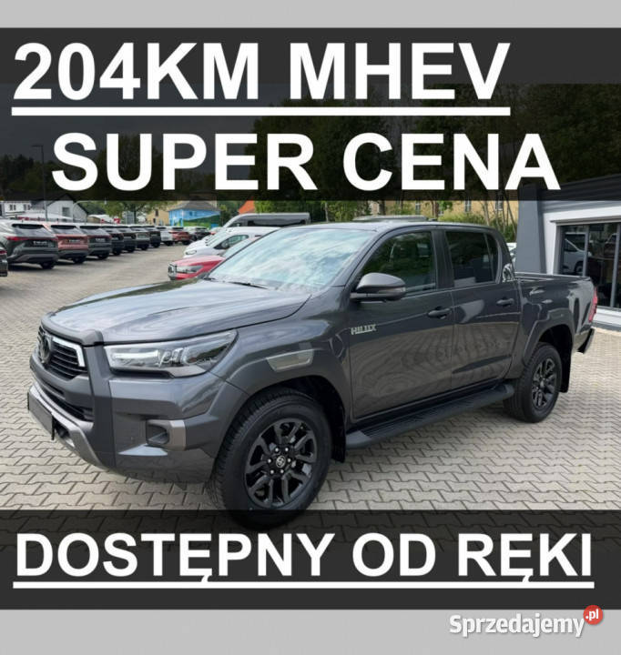 Toyota Hilux Hybryda 204 Invincible Super Szczecinek