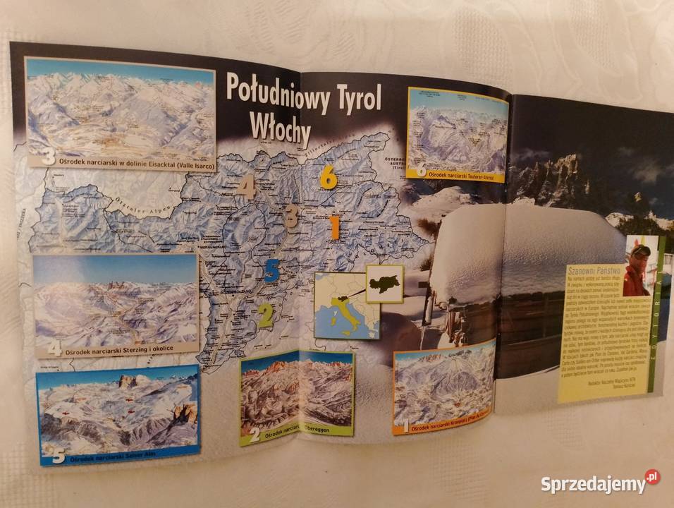 Przewodnik ośrodkach narciarskich POŁUDNIOWY Mapy i przewodniki Oborniki