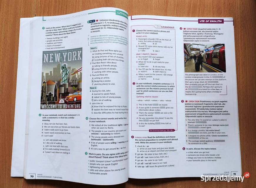 Repetytorium Ósmoklasisty Książka ucznia Książki do nauki języka obcego podkarpackie