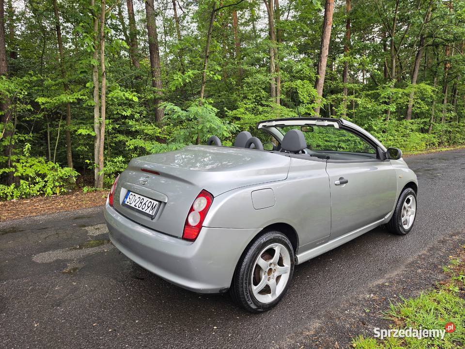 Nissan Micra CC Cabrio 14 LPG zamiana motocykl Bolesław