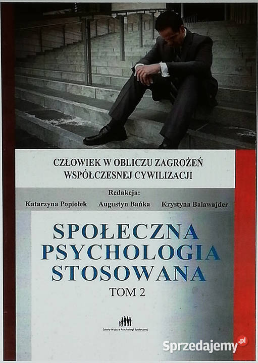 Społeczna Psychologia Stosowana Tom 2 Łódź