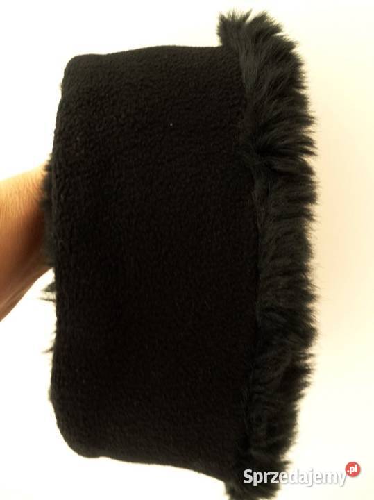 Opaska na Uszy Futrzana Gruba Zimowa Sztuczne Dla kobiet