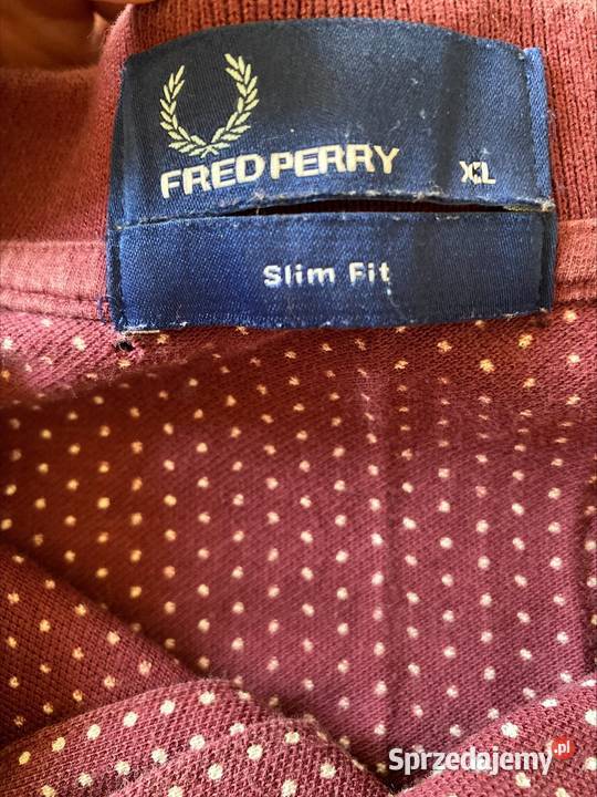 Vintage Koszulka polo FRED PERRY XL Slim Fit sprzedam
