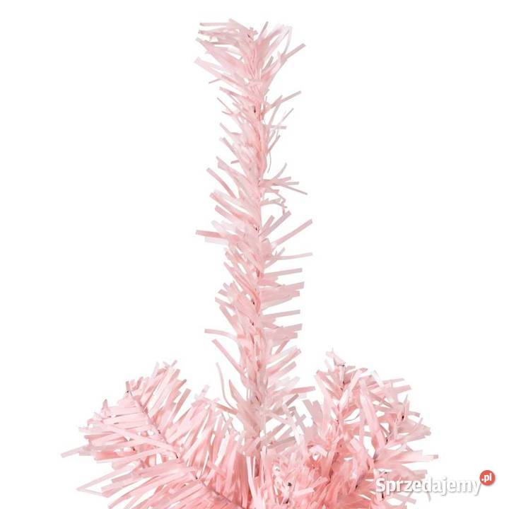 vidaXL Smukła choinka połówka ze stojakiem Boże Narodzenie Warszawa