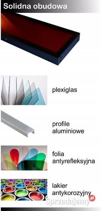 Termometr przemysłowy LED 20x75 Kłaj