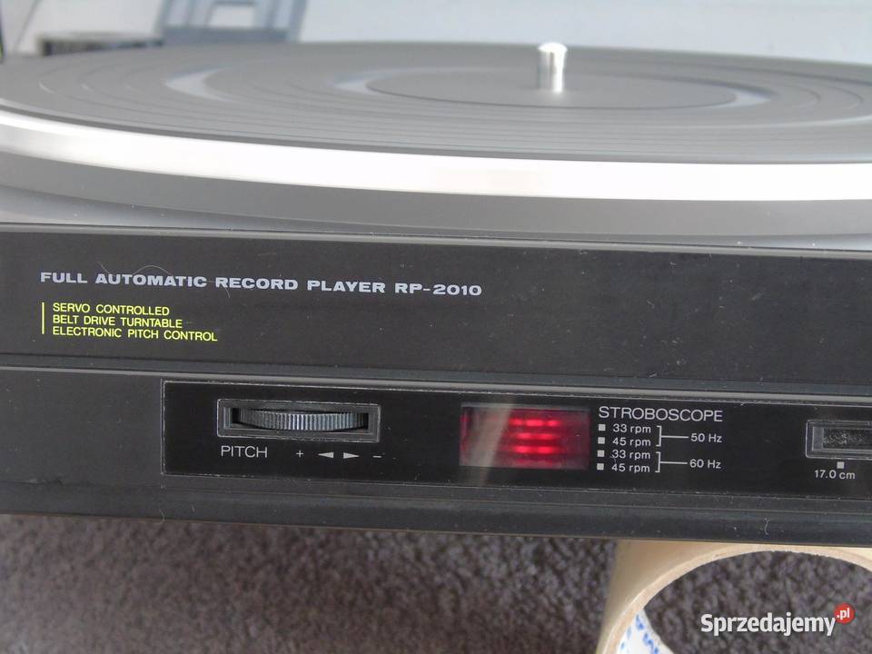 Gramofon SABA automat stroboskop sprawny i ładny