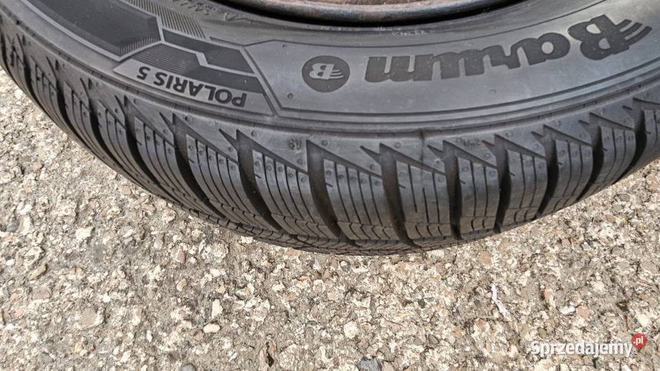 Komplet opon zimowych i felgi Barum Polaris 5 śląskie Katowice sprzedam