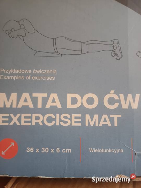 Mata do ćwiczeń czarna Seven For Seven śląskie
