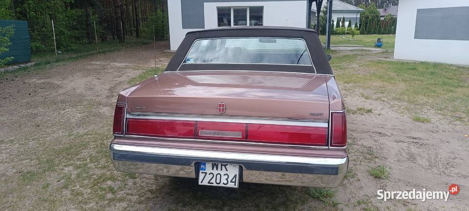 Lincoln Town Car Marc IV 1985r 49l automat kujawsko-pomorskie Kopanino