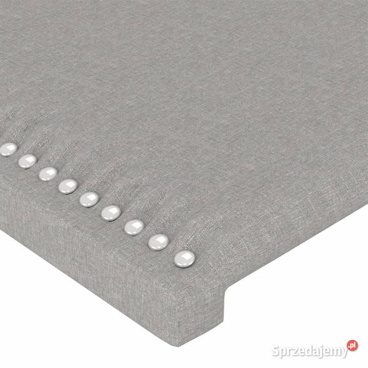 Zagłówek do łóżka z LED jasnoszary 90x5x118128 mazowieckie Warszawa sprzedam