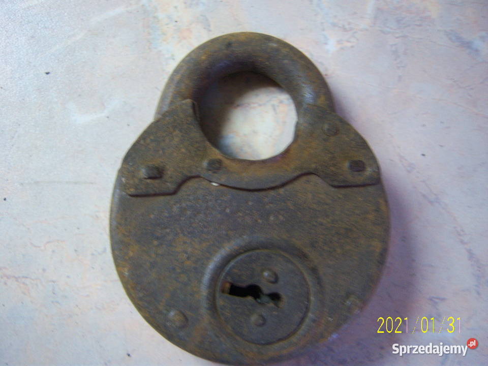 Kłódka kolekcjonerska przedwojenna Pozostałe sprzedam