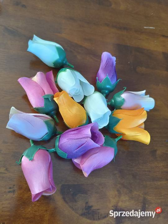 kwiaty sztuczne RÓŻA PĄK VIP 2019 różne kolory Siewierz sprzedam