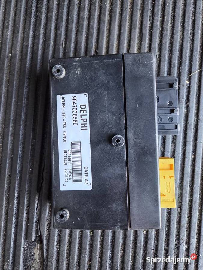 Moduł sterownik dachu Peugeot 307 CC