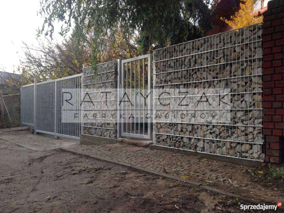 Słup wys 080m Słupek Gabiony GABION GABIONOWY Toruń