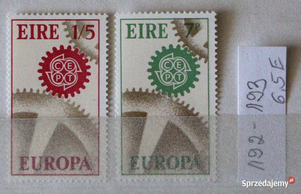 Irlandia Europa CEPT 1 Oborniki