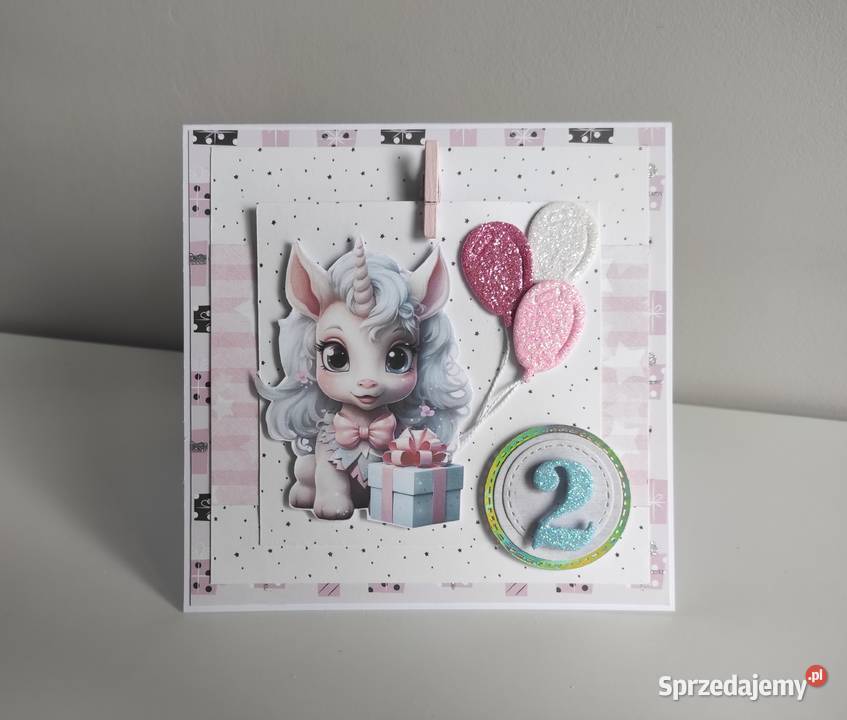 Kartka okolicznościowa ręcznie robiona na