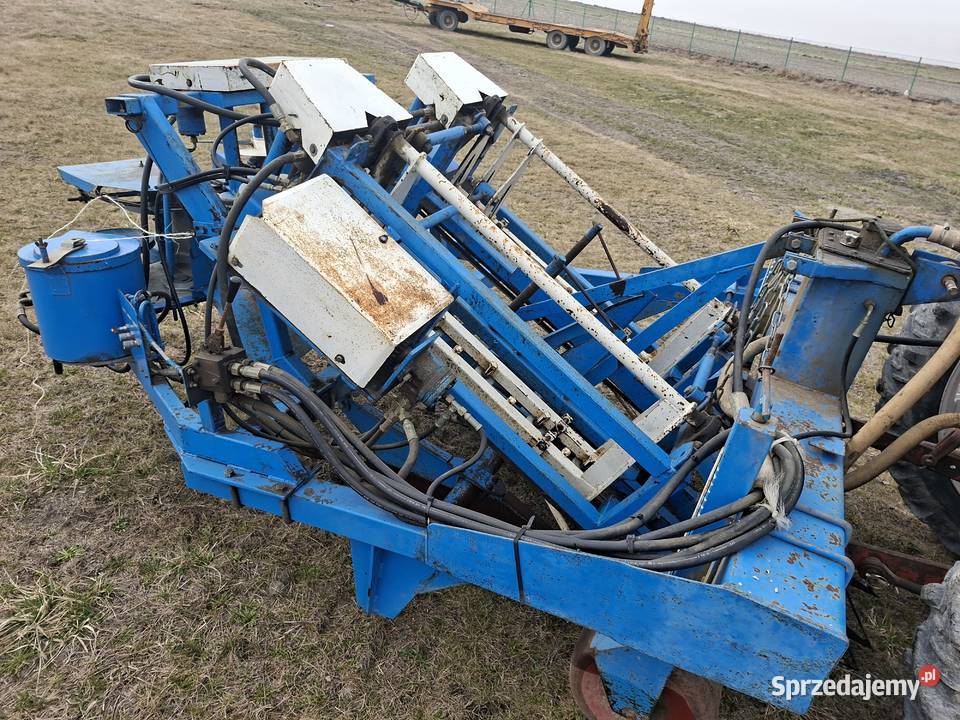 Kombajn do czosnku SOBAGR 2 rzędy aparat wiążący Do ziemniaków i warzyw
